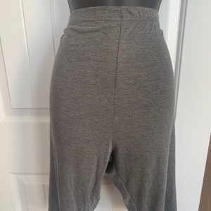 Never worn Hugh waist grey biker shorts